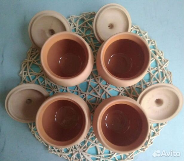 Горшок для запекания/закалённый/керамика/новый