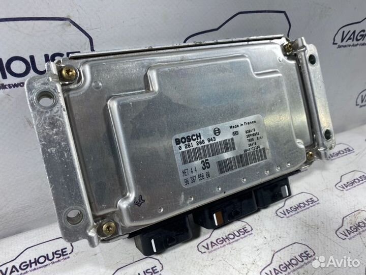 Блок управление двигателя Peugeot 307 1.6 TU5JP4