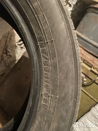 Шины yokohama бу 255/55 r18