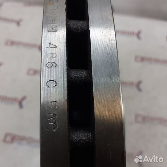 Диск тормозной передний volvo XC60