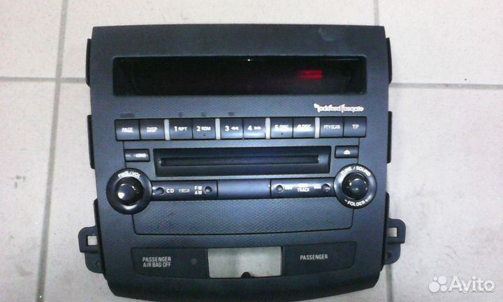 Штатная магнитола Mitsubishi аутлендер, Peugeot 40