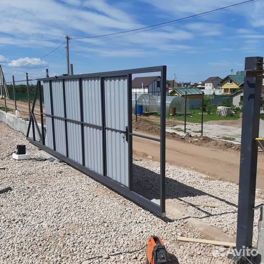 Автонавес. Навес из поликарбоната. Навес. Фермы