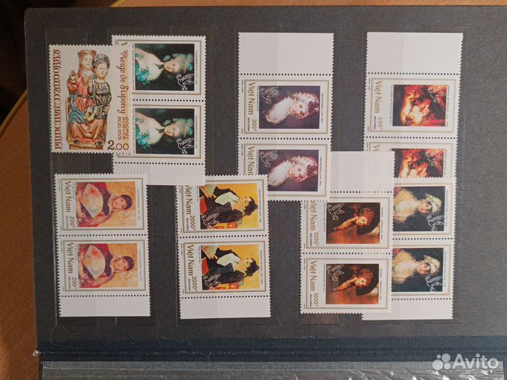 Альбом с марками искусство