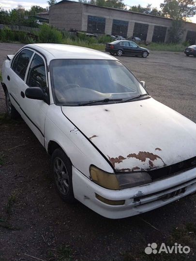 Toyota Corolla 1.5 AT, 1993, битый, 125 588 км