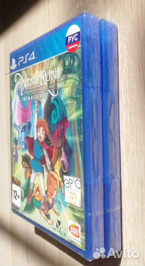 PS4 Ni no kuni I + II (комплект: 2 части, новые)