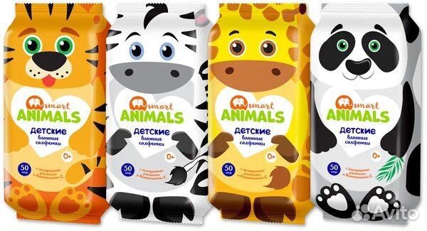 Влажные салфетки детские