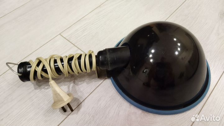 Синяя лампа для прогревания