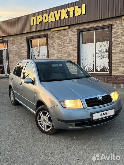 Skoda Fabia 1.4 МТ, 2001, 221 000 км