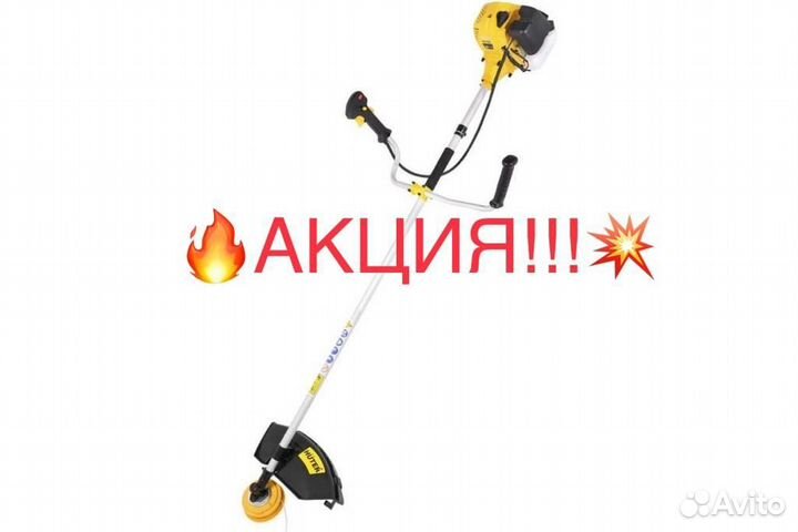 Бензиновый триммер GGT-553TX Huter(2,5кВт,3,4лс)