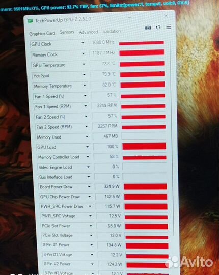 Видеокарта RTX 3080ti 12Gb Colorful Battle Ax