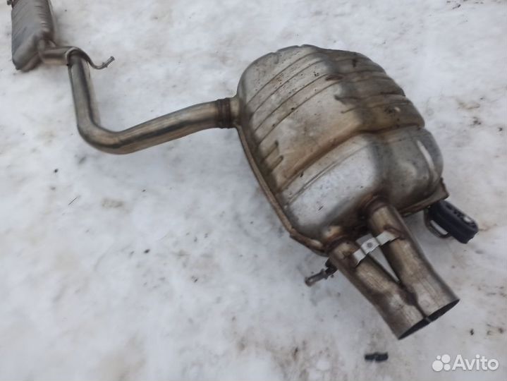 Глушитель в сборе Мерседес