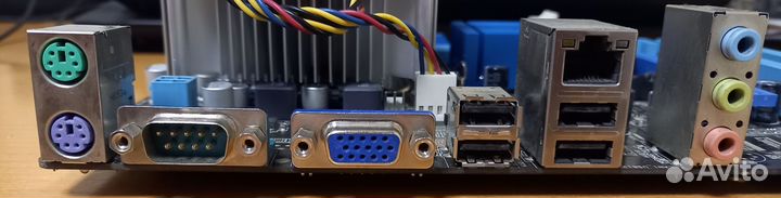 Материнская плата LGA775 + Pentium 5700 + кулер