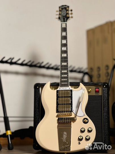 Электрогитара Epiphone SG Custom-3 Pickup With Mae