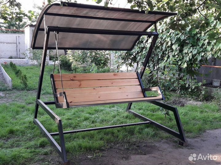 Садовые качели подвесные
