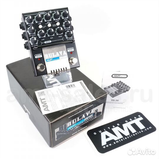 AMT bulava SS-30 - гитарный предусилитель с Б/П