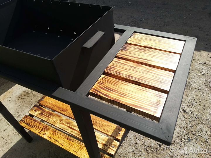 Мангал в стиле лофт