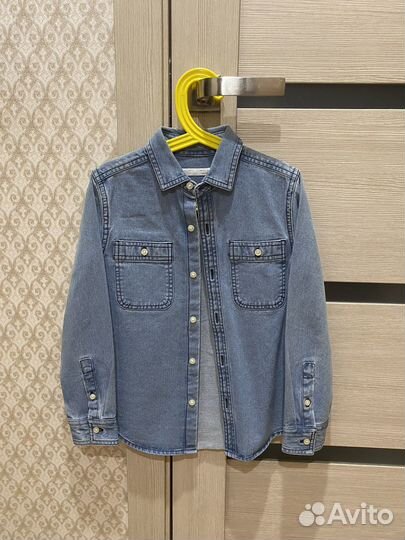 Рубашка джинсовая детская
