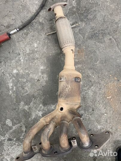 Выпускной коллектор ford focus 2 2.0