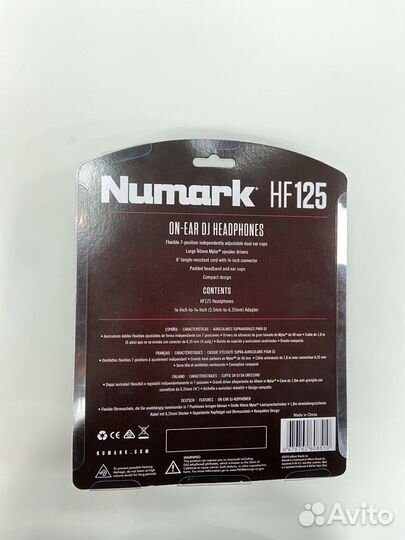 Numark hf 125