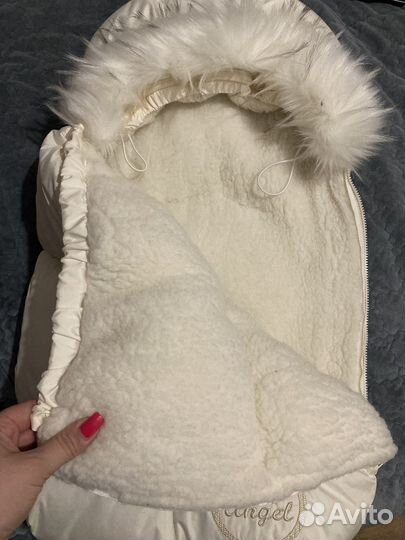 Зимний конверт в коляску