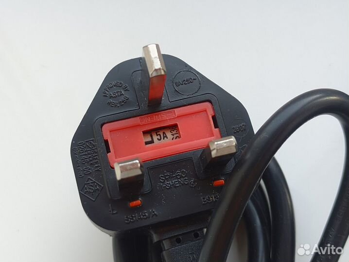 Кабели питания BS-1363 - IEC C13, IEC C5