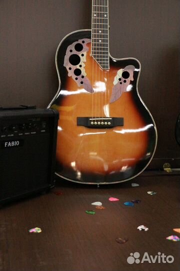 Гитара-лепесток электроакустическая