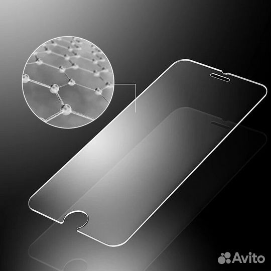 Закаленное защитное стекло для iPhone 6s plus
