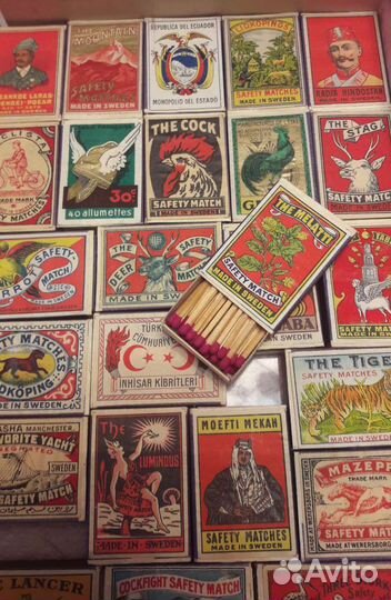 Коллекция шведских спичек