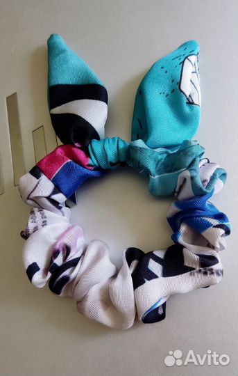 Резинки 100 проц.шелк для волос