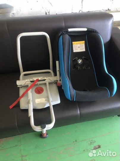 Автолюлька bmw 0+ с базой isofix оригинал