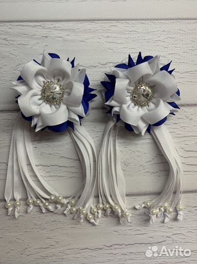 Цветы из лент «Камелия»