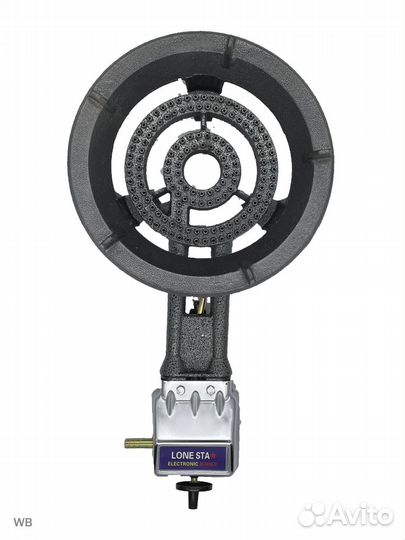 Газовая горелка для казана, чугун, 10 квт, 31 см