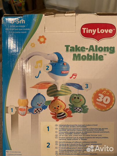 Малый мобиль Tiny Love 3 в1