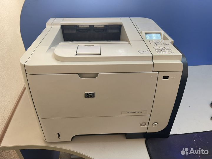 Мощный лазерный принтер HP P3015 сеть дуплекс