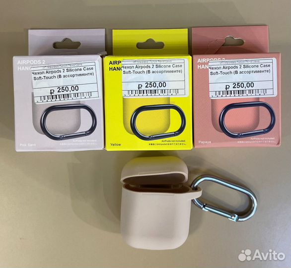 Чехол Airpods 2 Silicone Case Soft-Touch