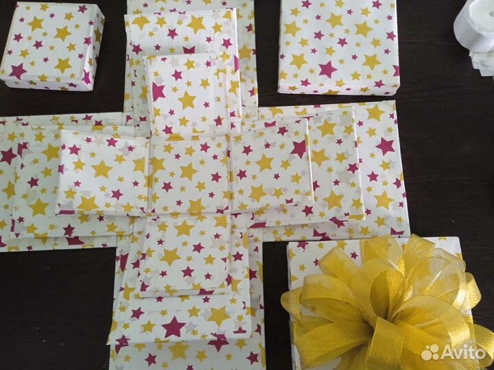 Коробка подарочная, раскладная