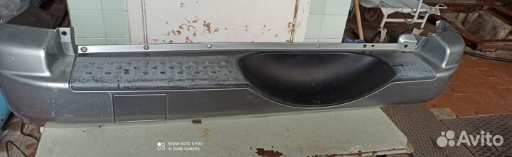 Бампер на mitsubishi H67w