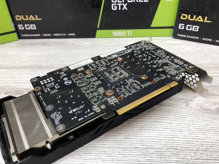 Palit GTX 1660 Ti Dual 6Gb На гарантии