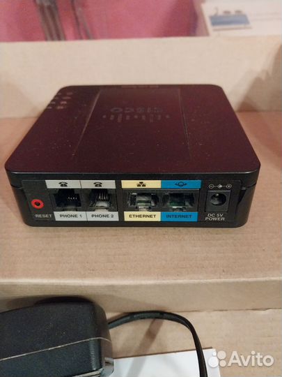 Адаптер для VoIP телефонии Cisco SPA 122 black