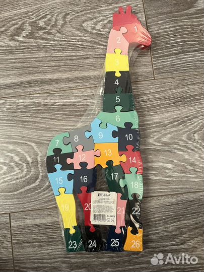 Деревянная игрушка, пазл