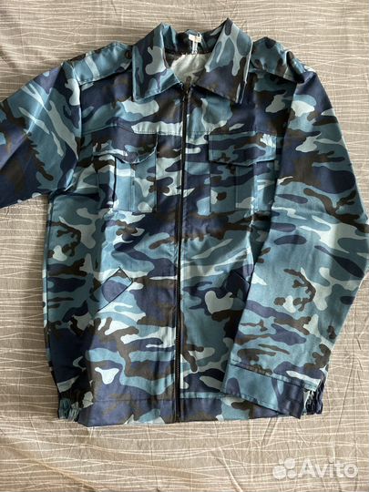 Форма охраны синяя