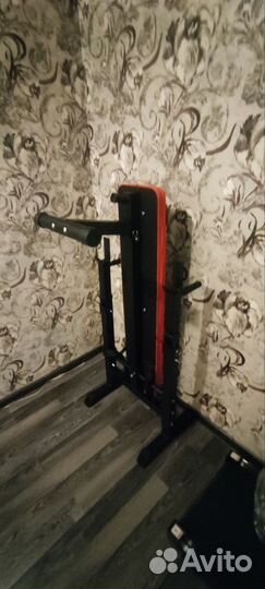 Скамья силовая со стойками unix Fit bench 125