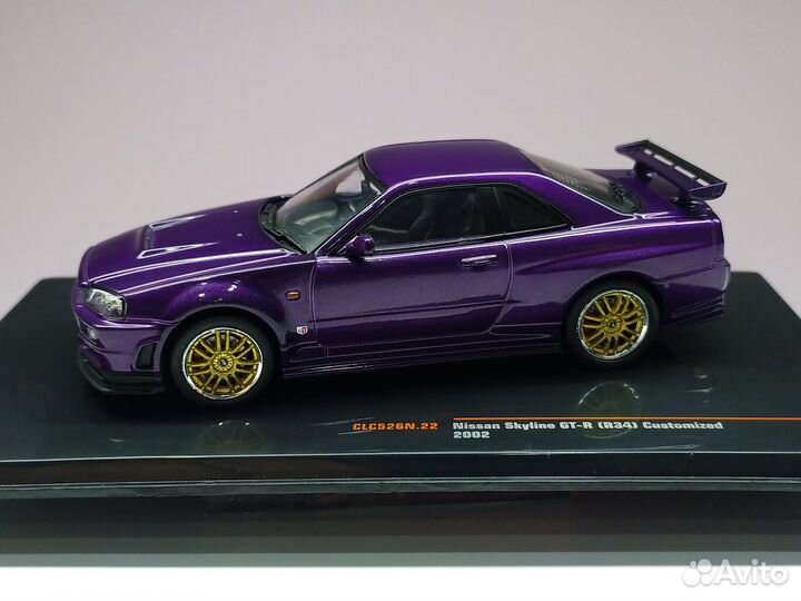 1:43 Nissan Skyline GT-R (R34) 2002