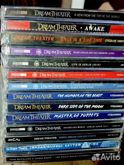 Музыкальные cd диски Dream Theater