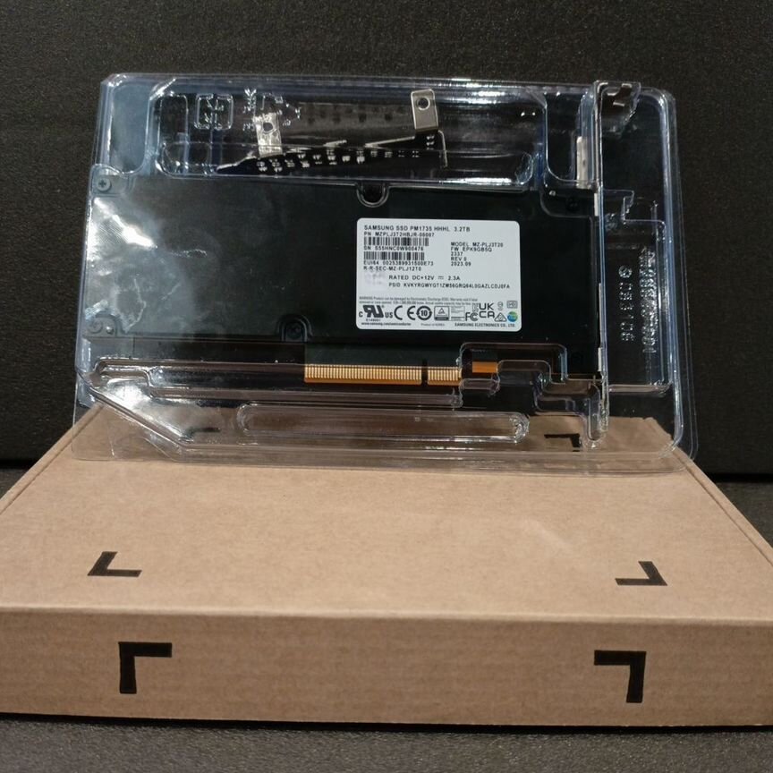 [PM1735] Ssd Sm (Mzplj3t2hbjr-00007) 3.2 Тб Pm1735