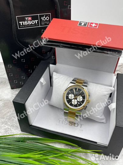 Мужские часы Tissot PRX комбинированый