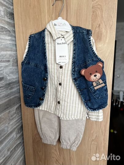 Костюм детский нарядный для мальчика 80 р новый