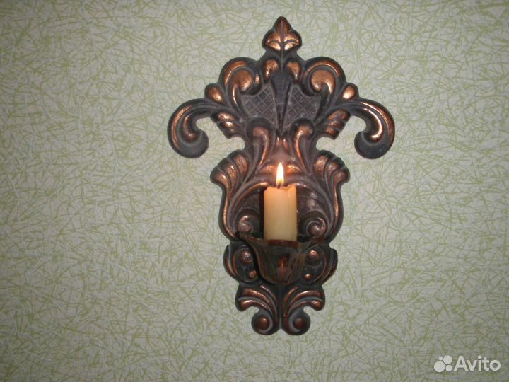 Подсвечник настенный СССР