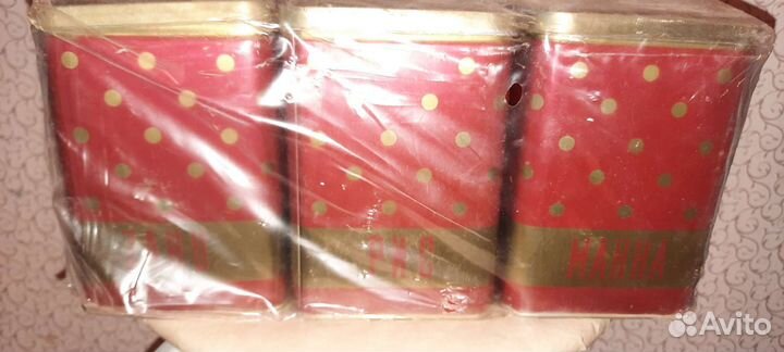 Банки Norma Tallin, полный комплект, СССР, новый