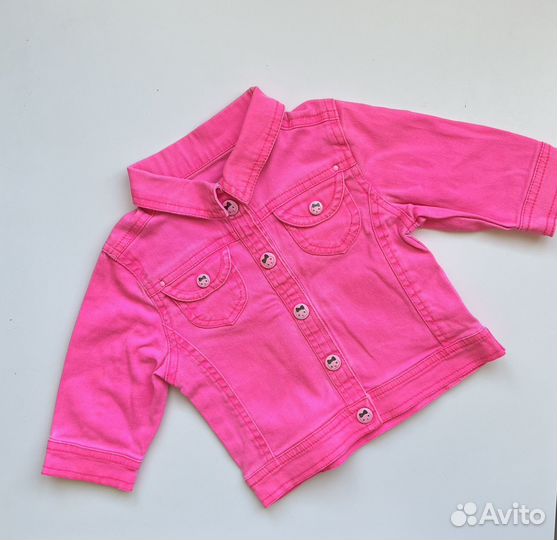 Джинсовая куртка для девочки